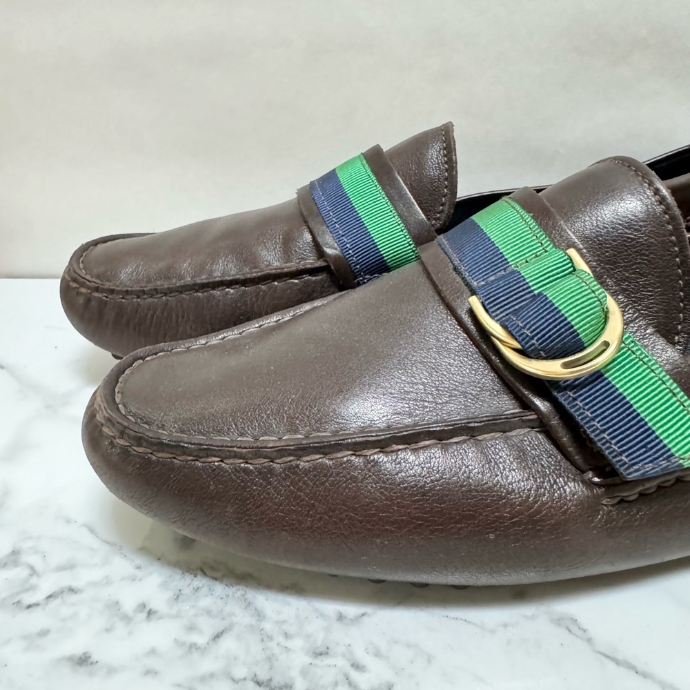 Ralph Lauren Collection Made in Italy Driving Loafer - Picture 3 of 11